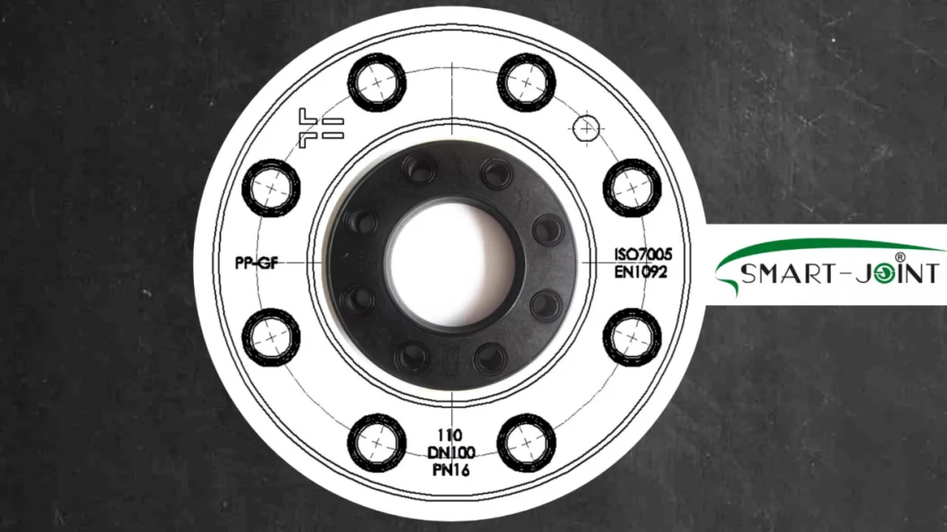 16&prime;&prime; Backing Ring ASME B16.5 Class150, PP-Steel